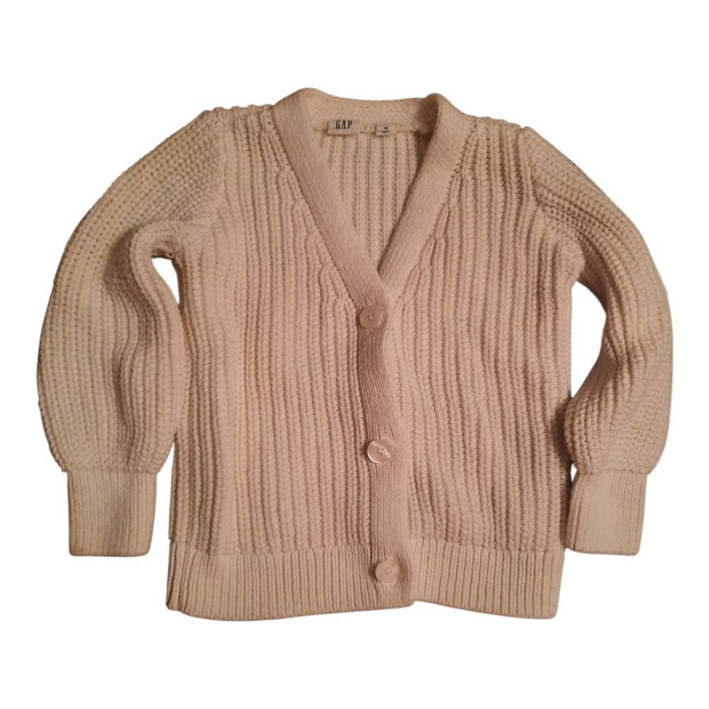 Gap Beige Knit Cardigan Sweater